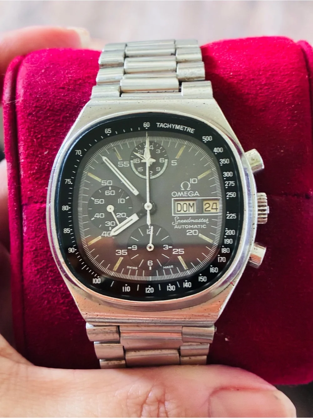 Vintage Omega Speedmaster 176.0014 Automatic TV Dial c.1974